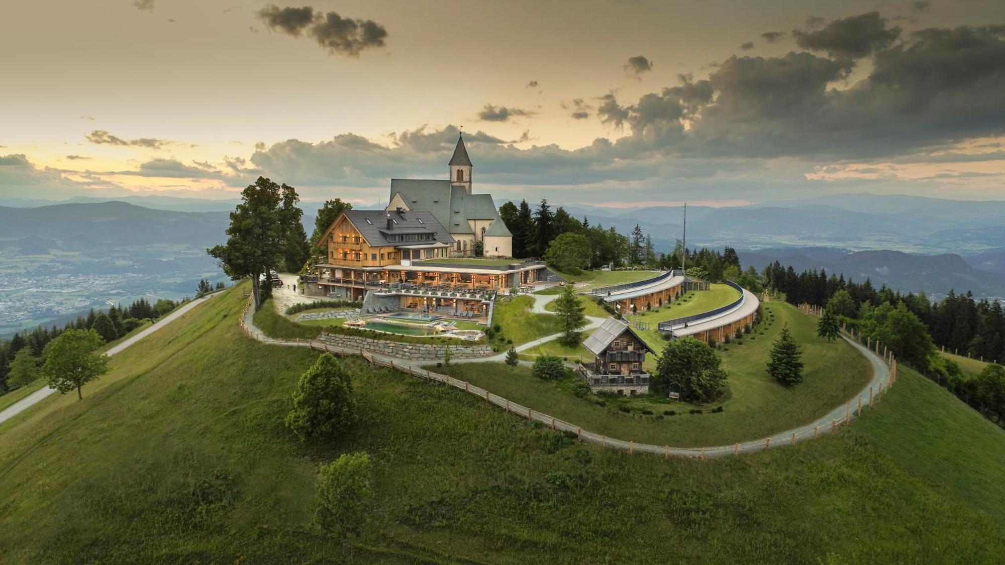 Hotel Gipfelhaus Magdalensberg Sankt Veit an der Glan Exteriér fotografie